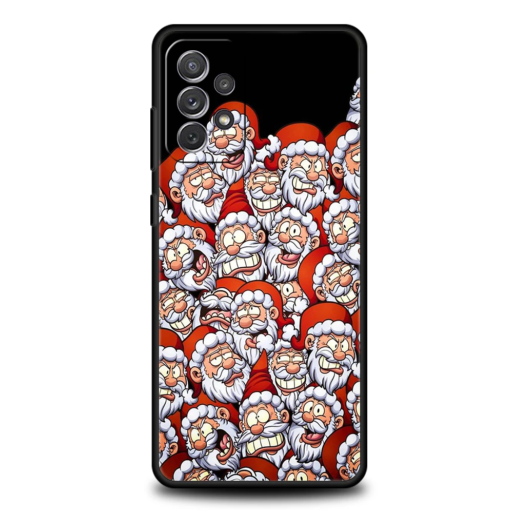 Festive Holiday-Themed Soft Shell Phone Case