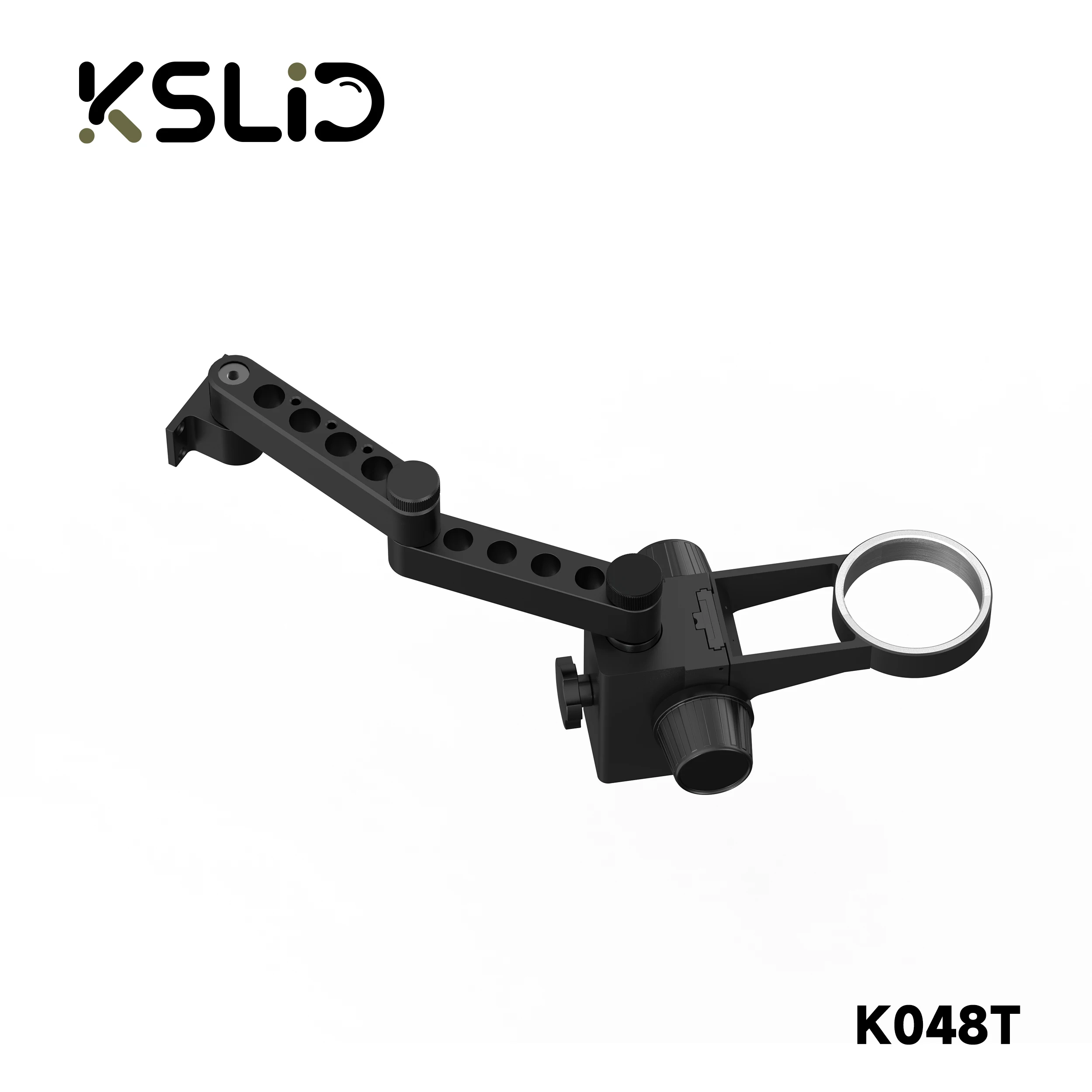 KSLID Adjustable 360&deg; Rotating Microscope Stand Folding Swing Arm for Mobile Phone Repair Microscope Swing Arm Bracket Tool