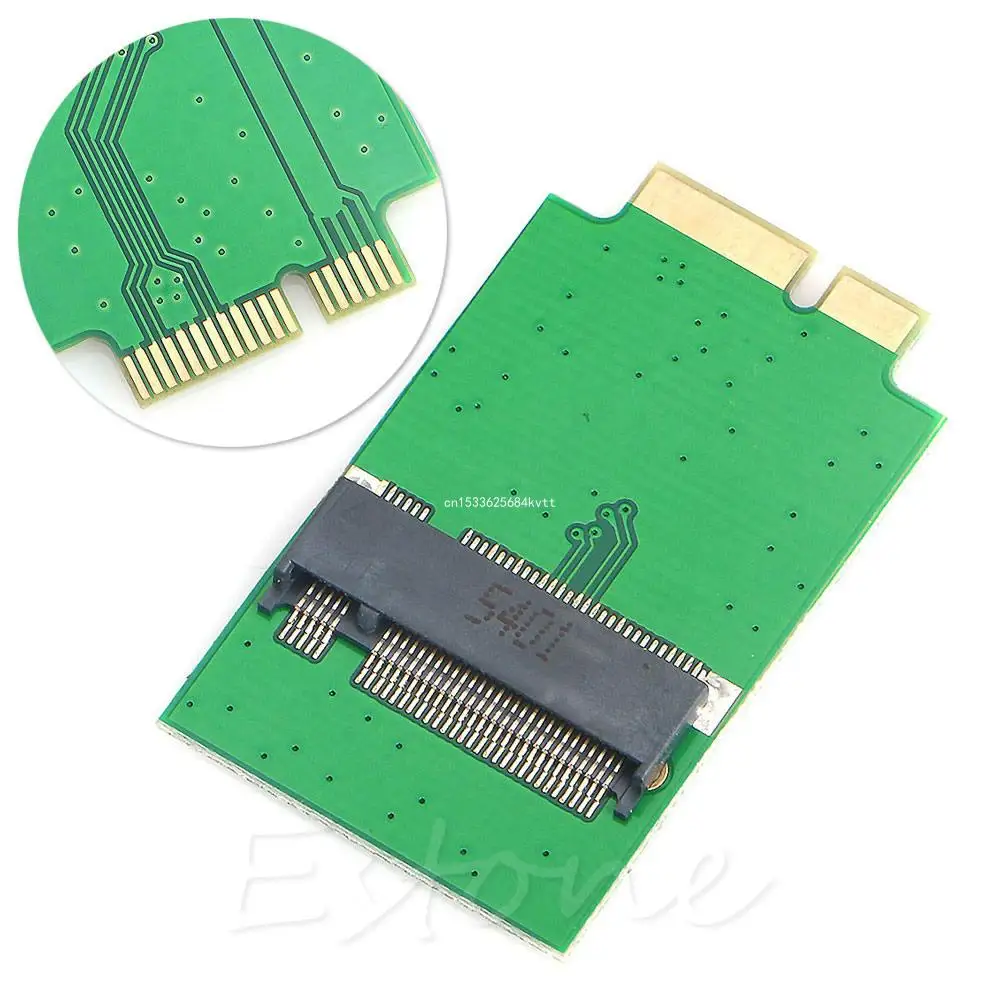 

12+6 pin Adapter for .2 NGFF SSD to 2010 2011 for apple for MACBOOK Air A1370 A Dropship