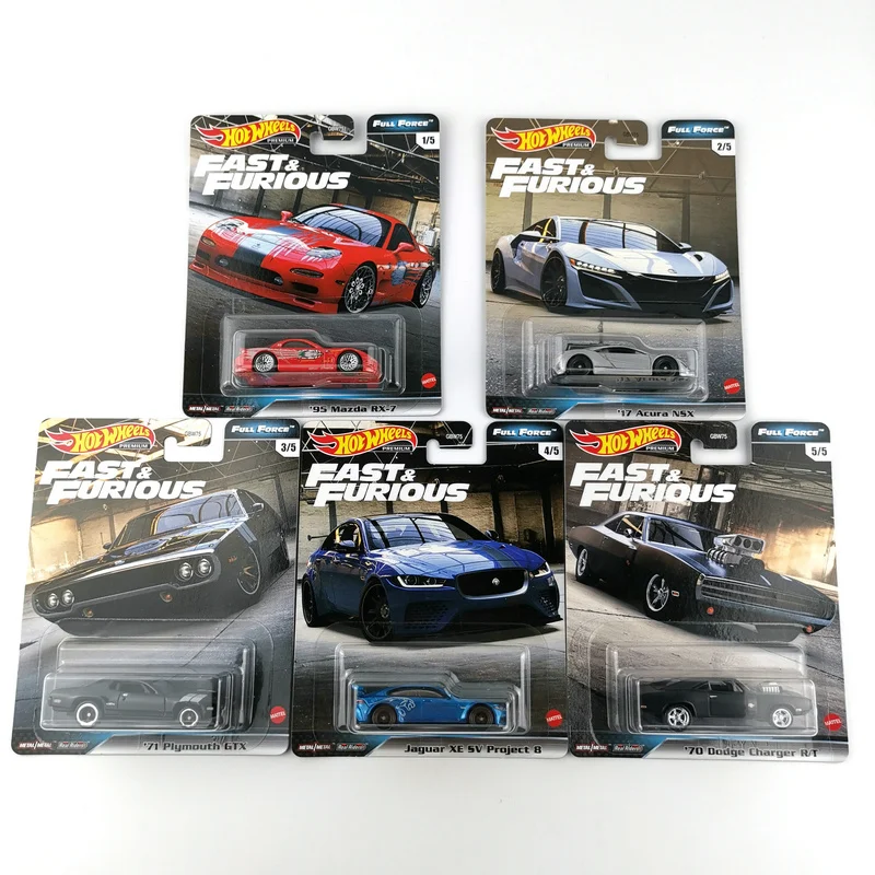 ホットウィールHotWHeeLs fast&furious Full Force Hot Wheels Fast & Furious Full Force 5-Pack Sealed Premium