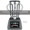 Commercial CB15 Ultra Heavy Duty Blender, Electric Touchpad Controls with Stainless Steel 1 Gallon Container, 120V 2