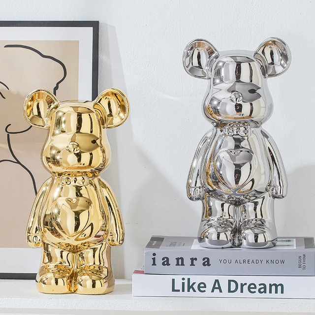 Ceramic Bear Statue 4