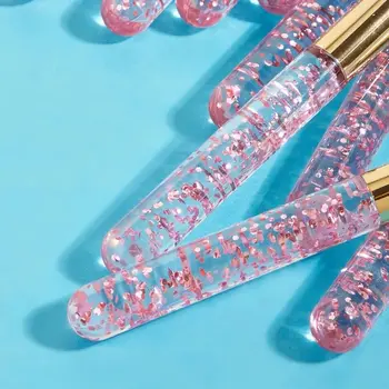 10pcs Crystal Eyelash ExtensionCleanser Brushes - Nose Pore Professional Cleaning Tool 1 Deep Cleaning Brush，No Battery Required 1