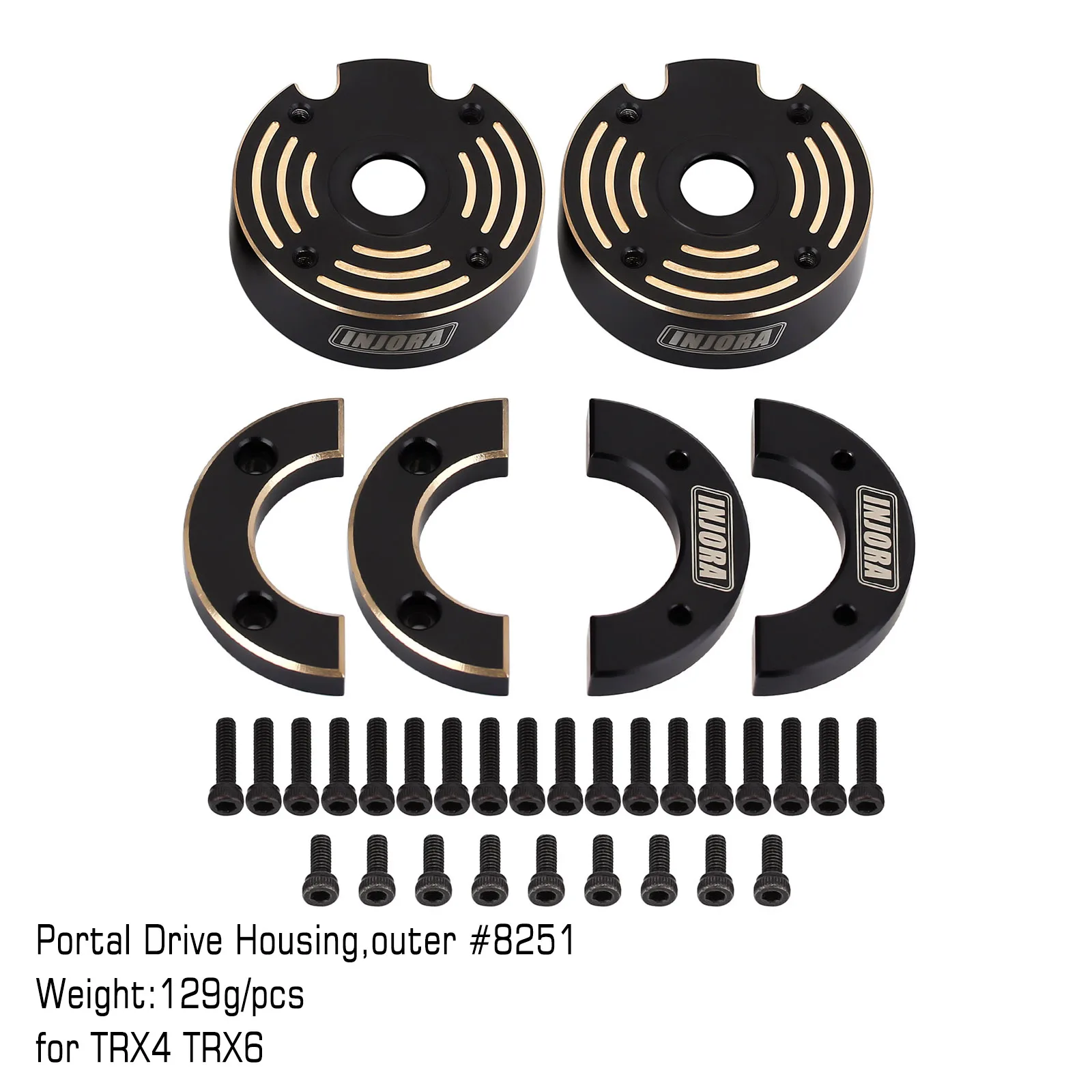 FAS Couvertures De Portail 2 Pièces RC Porte-fusée De Direction Couvre Couvercle De Boîtier D