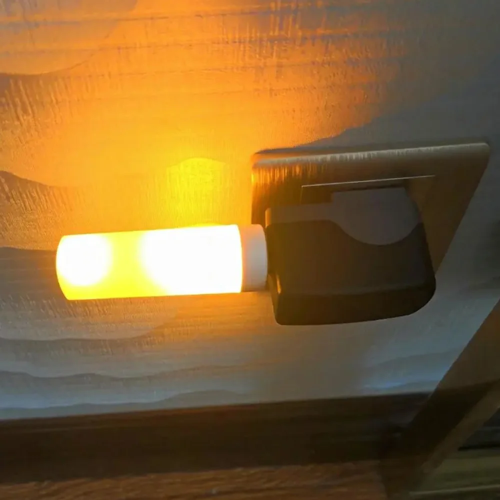 LED Light Night Light Book Light LED Flame Lamps USB Creative Flickering Flame Bulbs Dynamic simulation effect light Decorative Small Book Lamp Night light