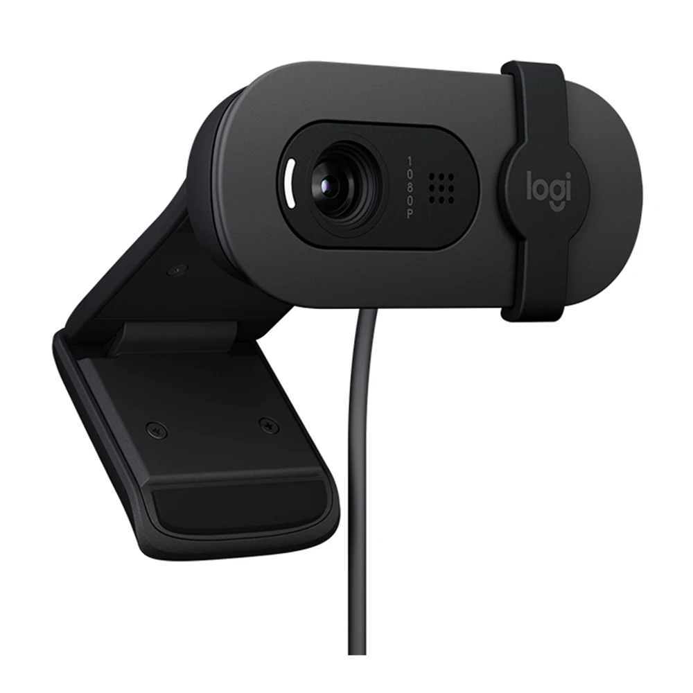 Logitech Brio 90 high-definition network camera, computer camera 1080P, external USB with microphone privacy cover