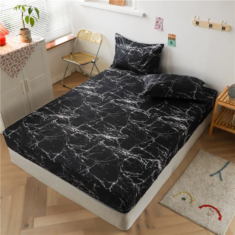 

2024 Spring New Modern minimalist Style Bedroom Fitted Sheet Set of One Piece