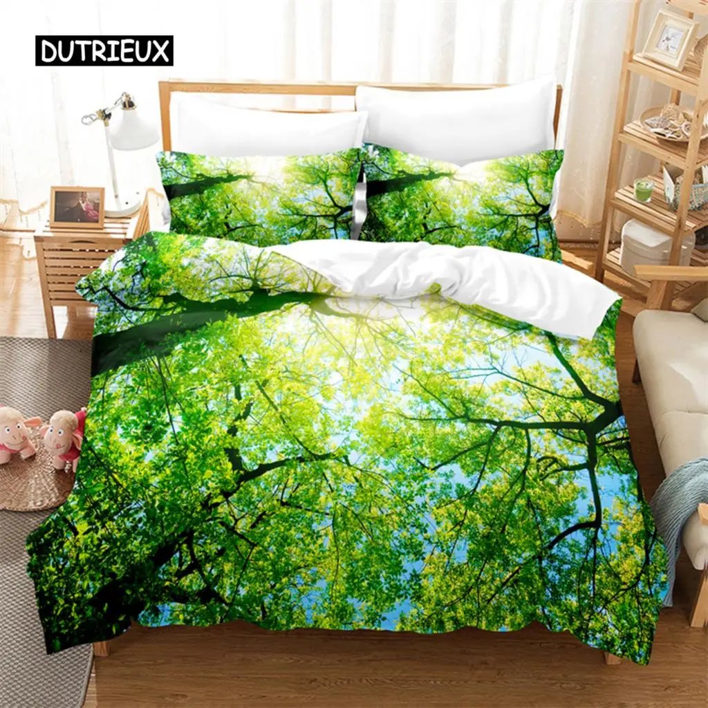

Dense Forest Bedding Set Duvet Cover Set 3d Bedding Digital Printing Bed Linen Queen Size Bedding Set Fashion Design