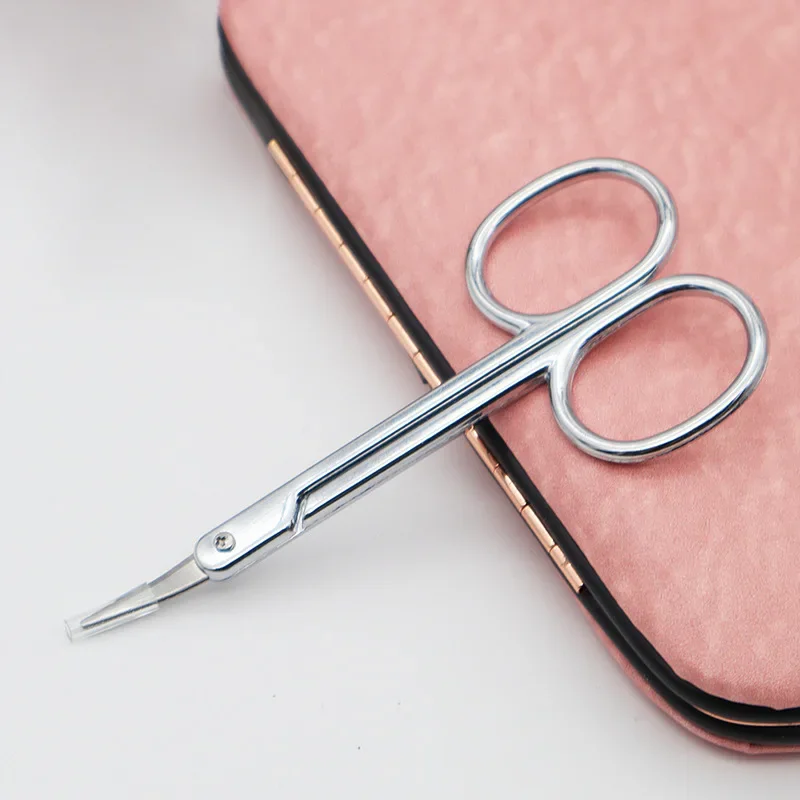 Beauty eyebrow trimming scissors stainless steel wear-resistant eyebrow trimming beauty tools