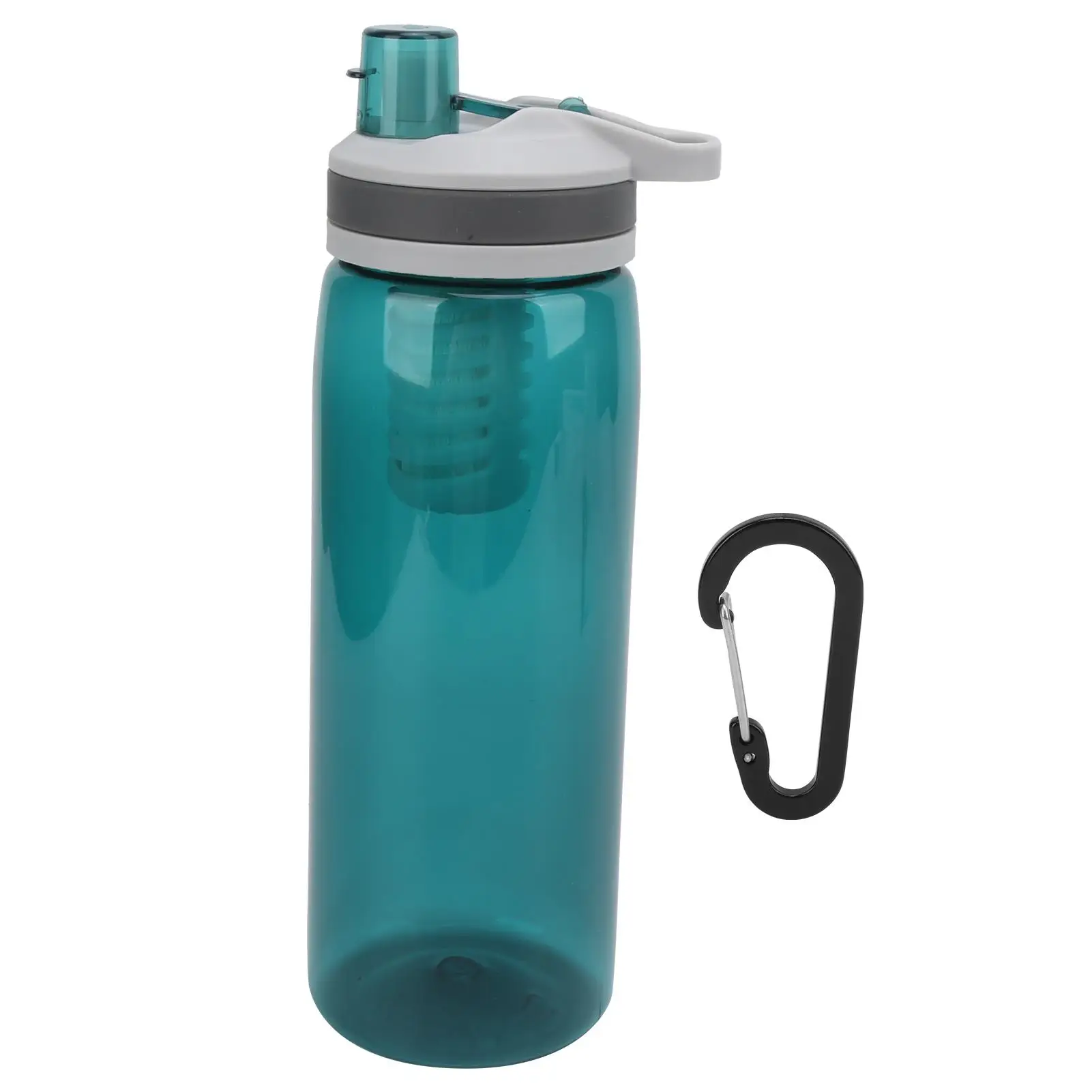 770ml Portable Camping Hiking Emergency Water Filter Purifier Drinking Bottle Outdoor Water Filter Purifier