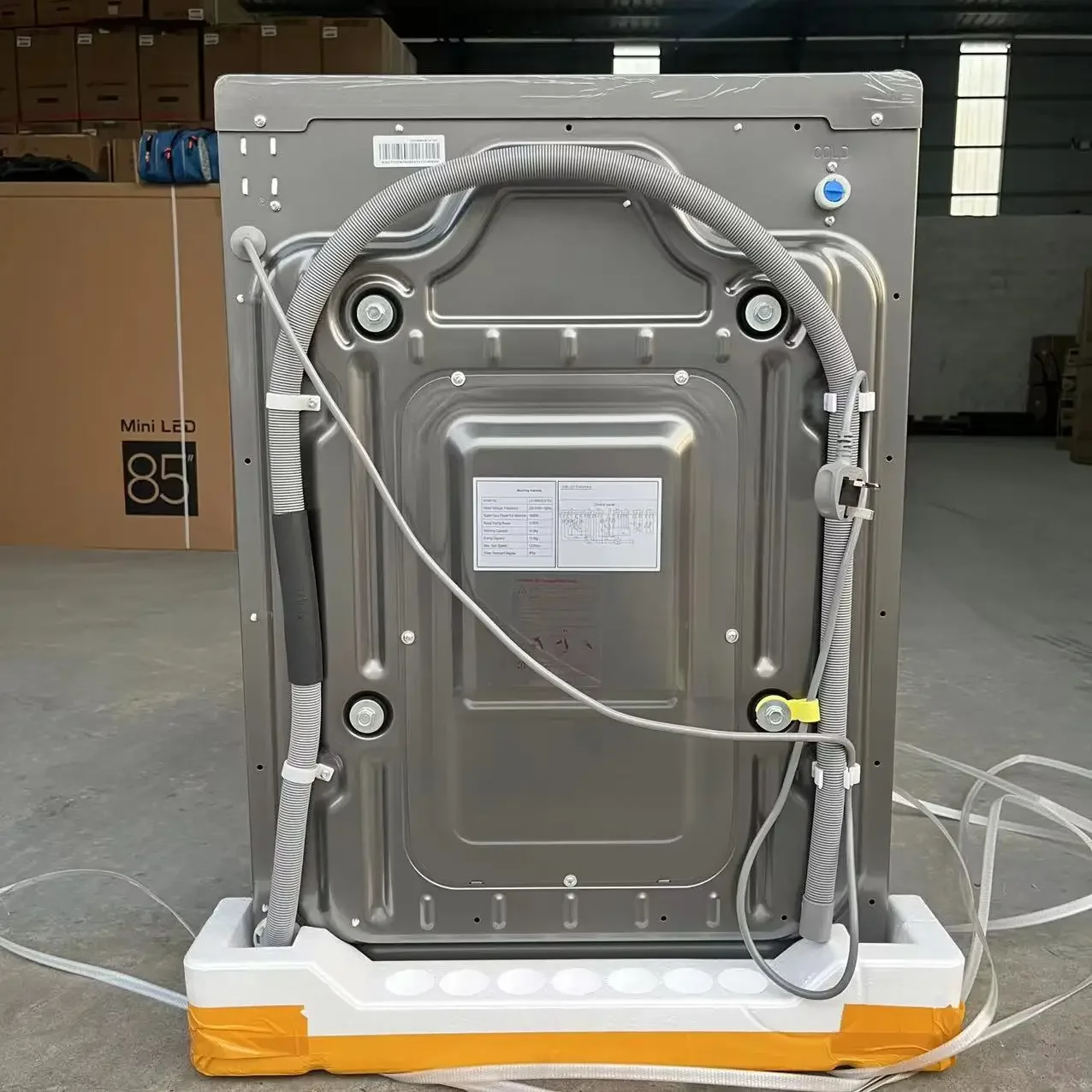14kg Automatic Washing Machine with Dryer Large Capacity Washing Machine Two-in-one Dryer Front Washing Machine 6