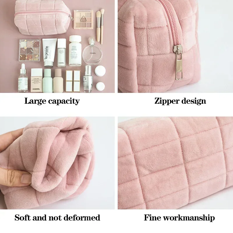 حقيبة أقلام رصاص كاواي للفتيات ، حقيبة مستحضرات تج...