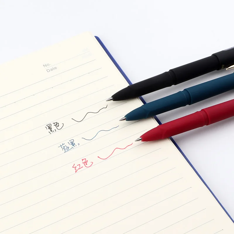 BAOKE 0.5mm/0.7mm/1.0mm Gel Pen High Capacity Office Pen PC1828/PC1838/PC1848 2