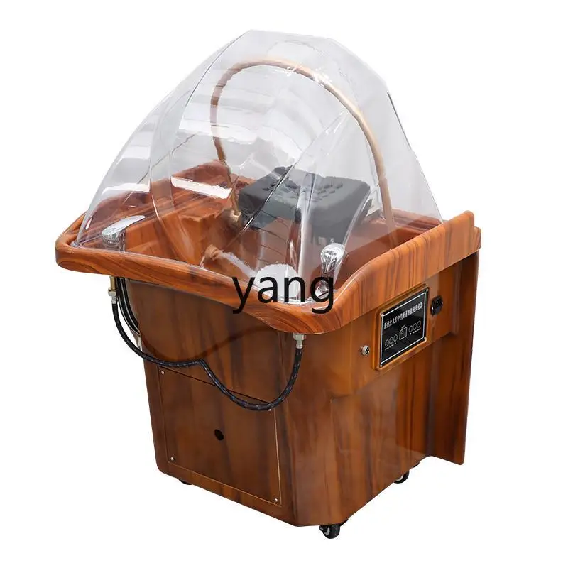 

Yjq Barber Shop Beauty Salon Movable Ear Cleaning Shampoo Chair Hair Care Center Water Circulation Fumigation Hairdressing