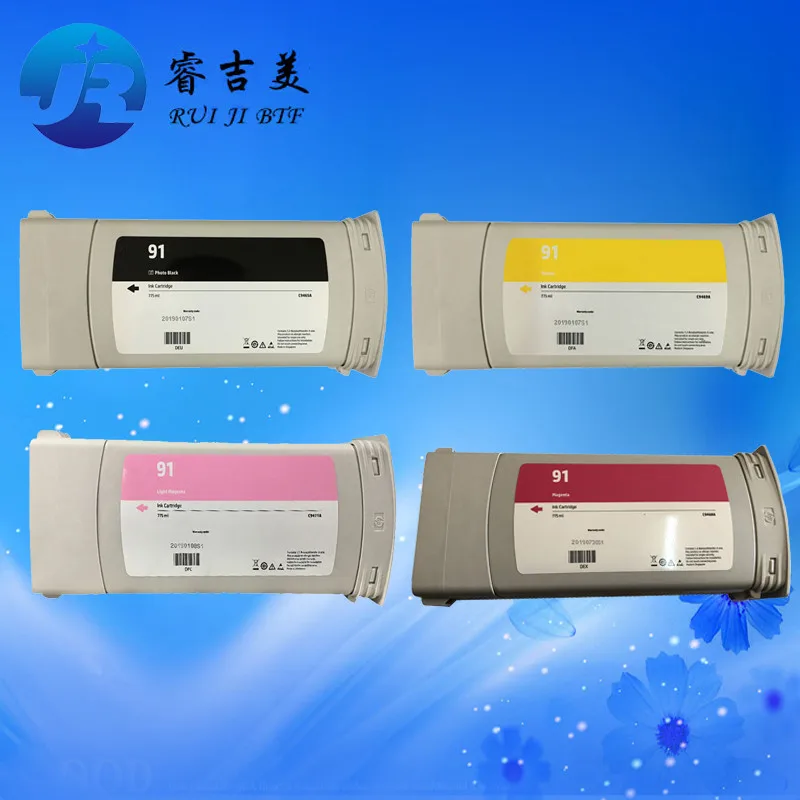 Original New 91 Expired Ink Cartridge C9464a C9465a C9466a C9467a