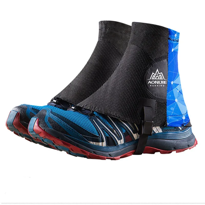 Outdoor Unisex High Trail Reflective Gaiters Protective Mud-proof Insect-proof Sandproof Shoe Cover For Running Desert Hiker