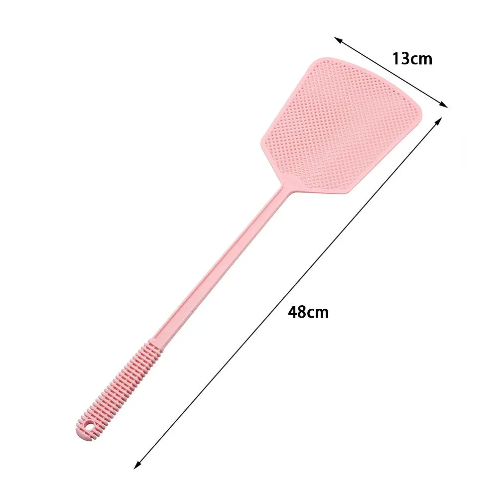 Fly Swatter Insect Killer Mosquito Wasp Long Handle Pest Bat Tool Summer Plastic Insect Mosquito Killer Tool 1PC
