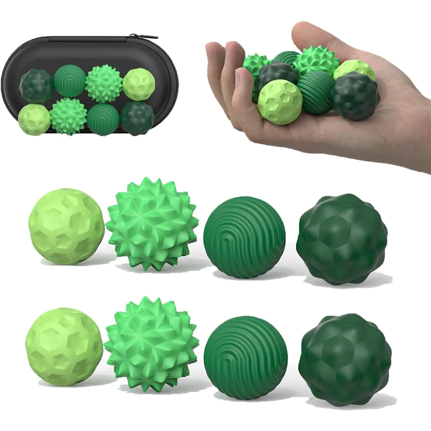 8PCS Green