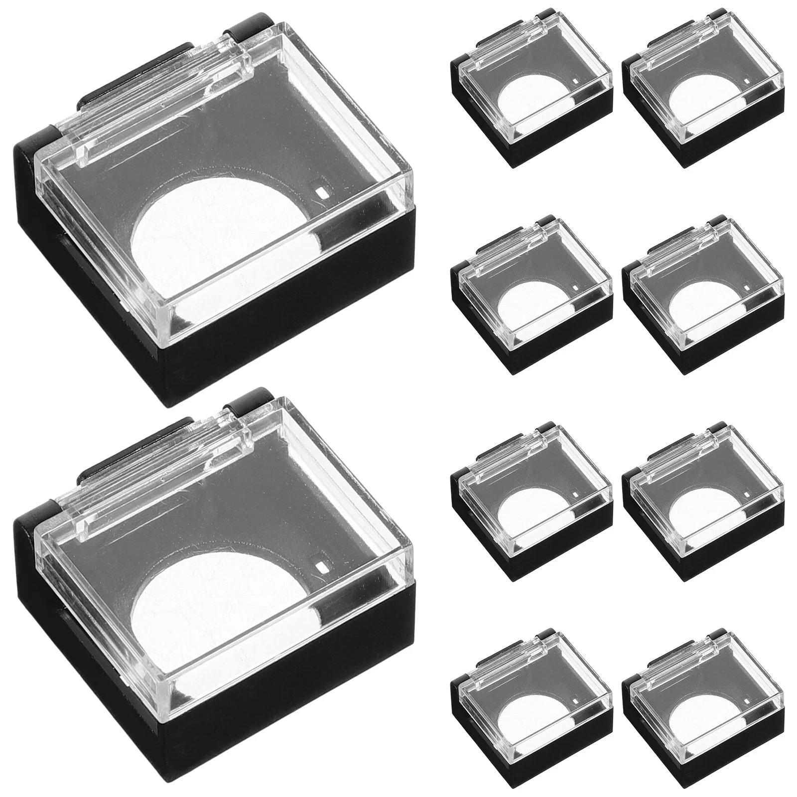 

Push Button Covers Push Button Switch Protector Plastic Emergency Button Cover Round Guard Case Emergency Stop Button Lockout