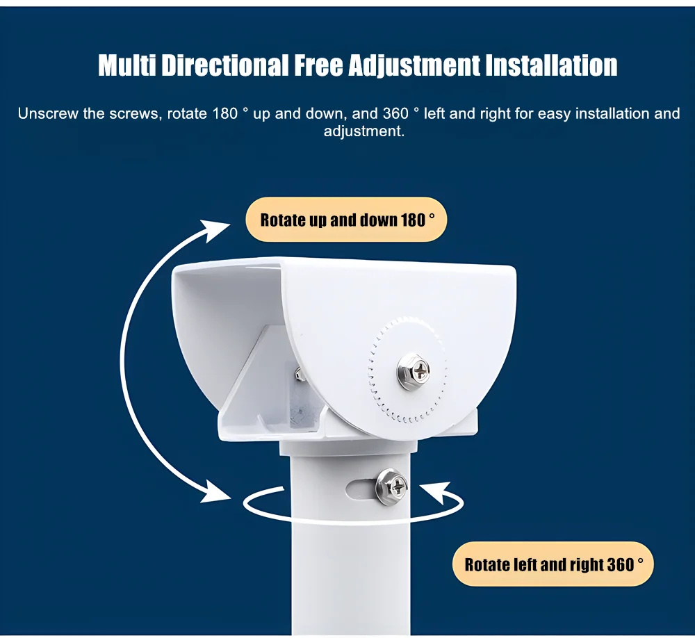 L Type Elbow Tube 200mm CCTV Stand Wall Mount Bracket Aluminum Ceiling Holder for Security Surveillance Cameras cctv camera bracket