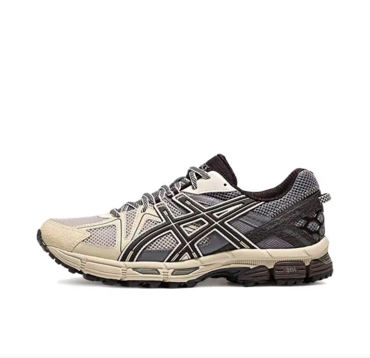 Asics GEL-Kahana 8 Zapatillas para correr para hombre y mujer Zapatillas bajas retro funcionales para exteriores Zapatillas de parque Blanco