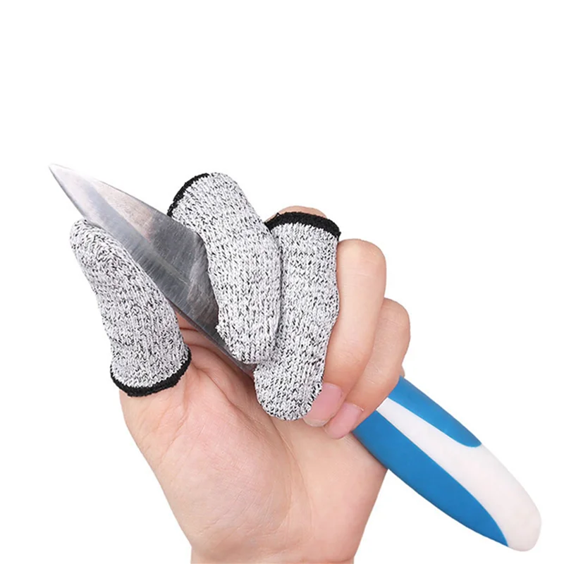 30 PCS Finger Cots Cut Resistant Protection, Extender For Kitchen, Work, Sculpture, Anti-Slip, Reusable