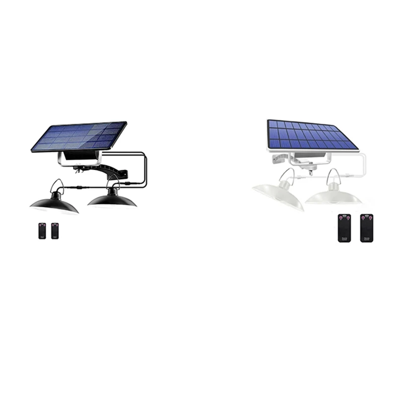 

Красивые солнечные подвесные светильники IP65, водонепроницаемая лампа с пультом дистанционного управления, двойная лампочка, внешний светильник для курицы, бульдога и т. д.