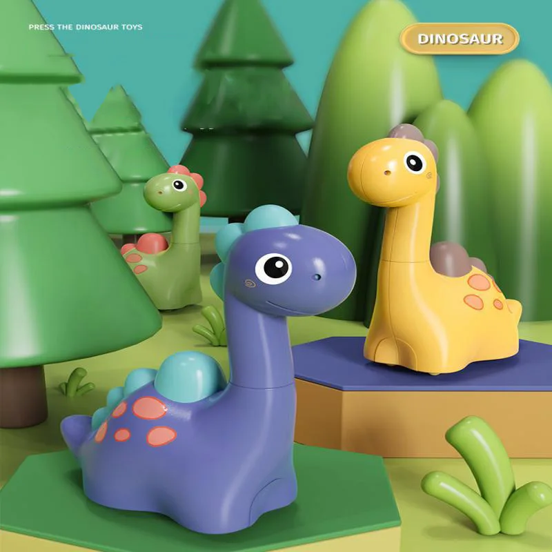 

ZK50 Baby Toys Cars for 1-3 Years kid Gifts Press and Go Cartoon Educational Toys Pull Back Cars Toys for Toddlers Dinosaur Car