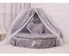 Cute Princess Pet Bed Cat Sofa Soft Plush Small Dog Cushion Bed Kitten Puppy Round Beds