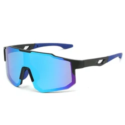 Premium UV400 Cycling and Sports Sunglasses (9337 Blue Black  N10)