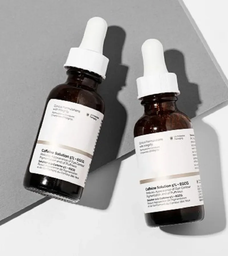 

Original Caffee Solution 5% + EGCG Ordinary Anti Puffiness Cream Remove Eye Bags Dark Circle Wrinkles Remove Puffiness 30ml