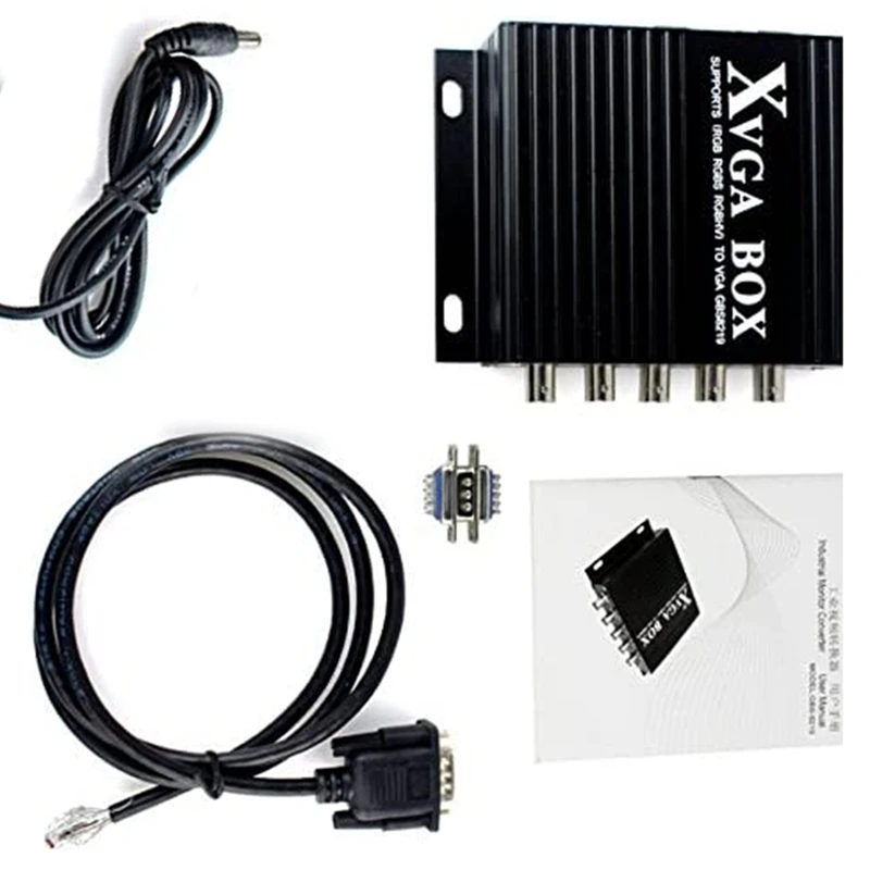 New XVGA Box RGB RGBS MDA CGA EGA To VGA Industrial Monitor Video Converter GBS-8219 Industrial Monitor Converter
