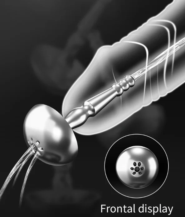 New 7 Holes Hollow Urethral Sound Catheter Urethra Dilator Flower Shower Metal Penis Plug Horse Eye Stimulation Sex Toy 18+Men