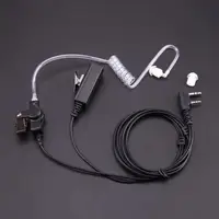 2 Pin PTT MIC Headset Covert Acoustic Tube In-ear Earpiece Headset For Kenwood For Baofeng UV-5R Two Way Radio Accessories ﻿ - Image 6