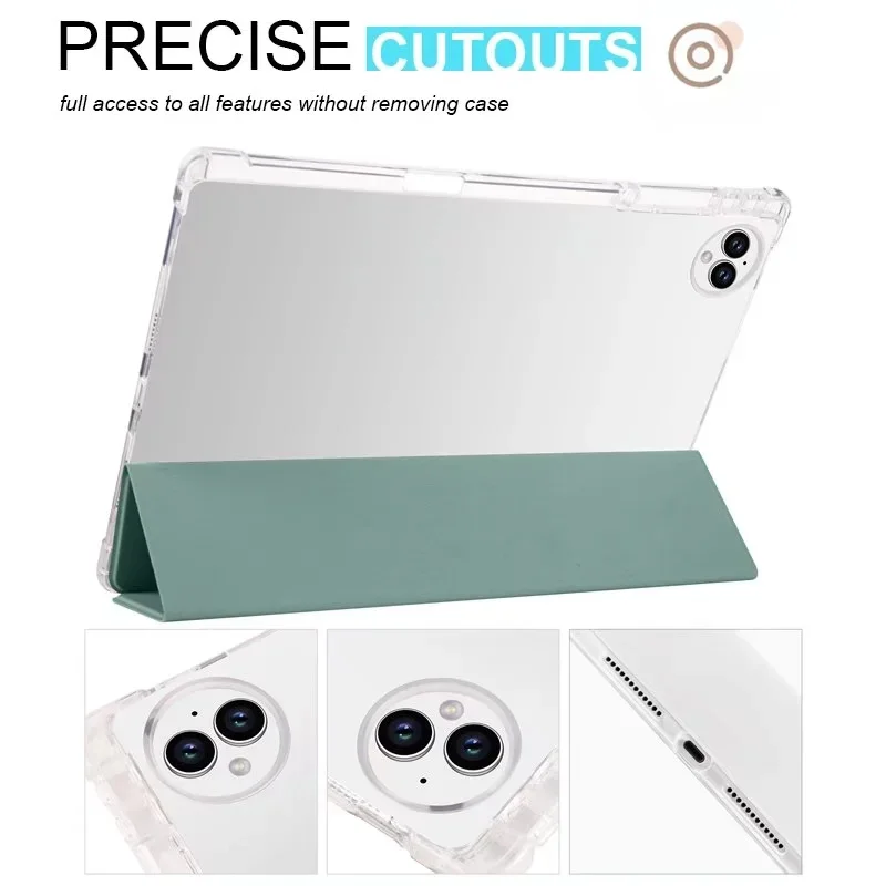 Premium Leather Stand Case with Pen Holder