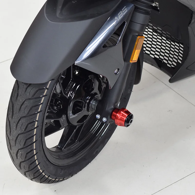 Chekis는 Yamaha Nmax125/155/160 Nmax Turbo/Tech Max/Neo/Neo S Nvx155 Aerox155 수정 액세서리에 적합합니다. 앞바퀴 충돌 방지 볼 앞 포크 컵 앞 충격
