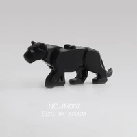 Animal Building Blocks Whale SHark DIY Panda Action Figure Leopard Crocodile Models Children Dog Cow Gorilla Toys Animals Gifts 2
