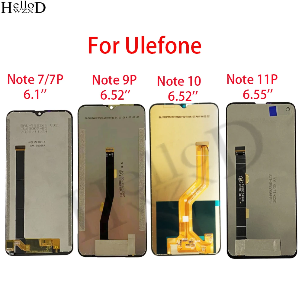 Ecran Tactile TOUCH SCREEN & LCD Pour Ulefone Note 14/Note 16