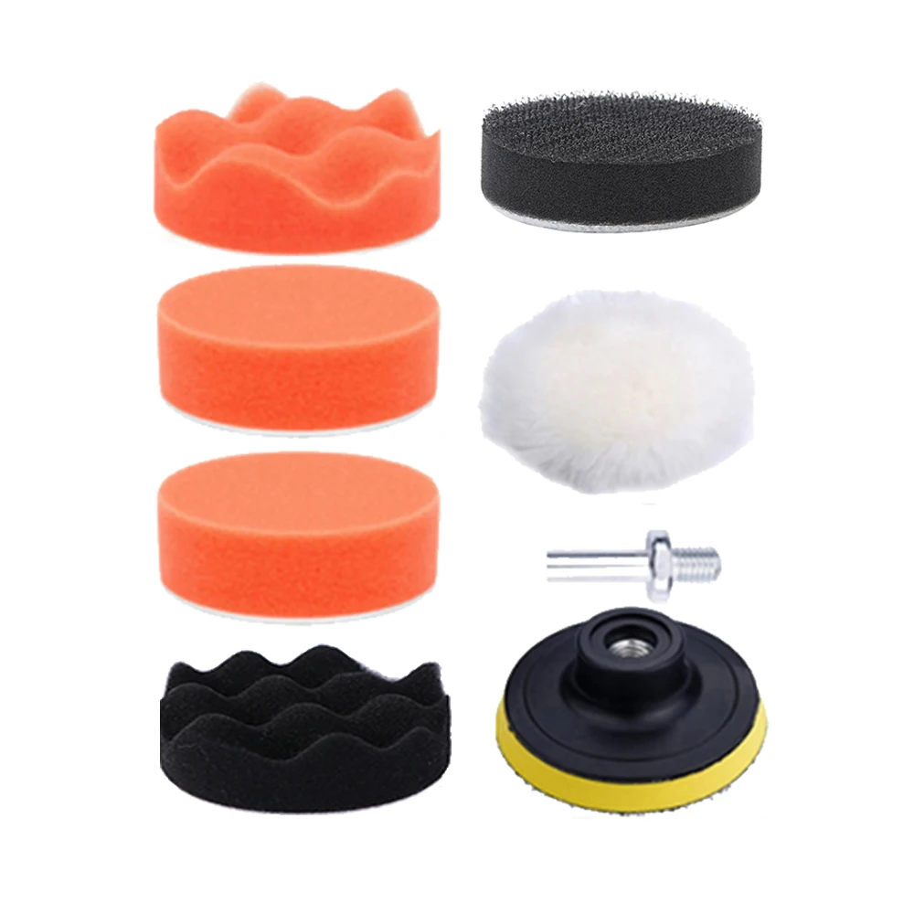 Kit De Polissage Et Rénovation De Phares Voiture - Disques 75 Mm, Papiers De Verre 800 à 5000, Adaptateur M10 Pour Perceuse