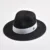New Summer Straw Hats for Women Men Panama Travel Beach Sun Hat Ribbon Decoration Elegant Luxury Jazz Hat 25