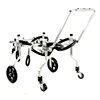 6828-2d013a.jpg Silla de ruedas ajustable para mascotas con discapacidad, andador para mascotas 4 ruedas