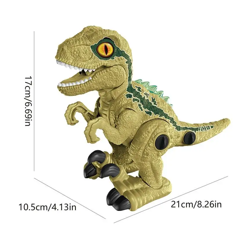 Electric Dinosaur Toys Walking Jet Dinosaur World With LED Light & Realistic Sounds Water Spray Dino Toy Kids Birthday Gift 6