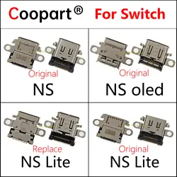 Original New USB TypeC Charging Port Plug Charger Data Socket For Nintendo Switch NS Lite Oled Console Charging Port Connector