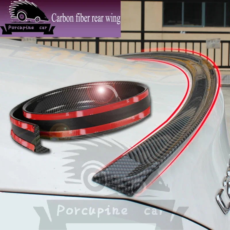 Carbon Fiber Car Rear spoiler Wing Car Accessories FOR MAZDA Hyundai Toyota Honda BMW VW Mitsubishi Ford Nissan Hatchback Sedan