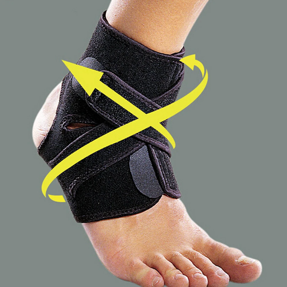 

Ankle Support Brace Foot Guard Sport Injury Wrap Elastic Splint Strap Protector