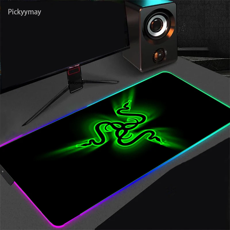 Game Muis Pads Razer Rgb Toetsenbord Mat Computer Tapijt Bureau Pads