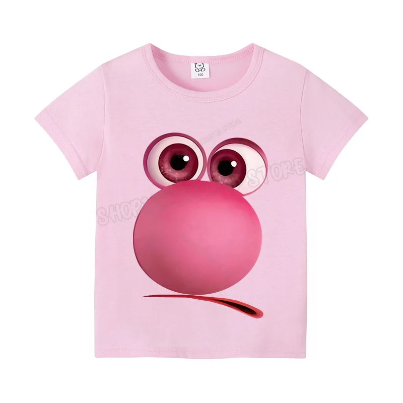 thumbnail image 1 of Camiseta de la película Inside Out 2 para niños y niñas, ropa de moda para niños, ropa de figuras lindas, Tops cortos de algodón de verano, regalo estético 2024, 1 of 5