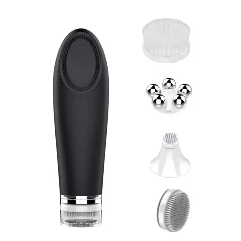 Multi-functional Rotating Face Massager Deep Cleaning Soft Silicone Facial Cleanser Brush Electric Facial Cleansing Brush Multi-functional Rotating Face Massager Deep Cleaning Soft Silicone Facial Cleanser Brush Electric Facial Cleansing Brush