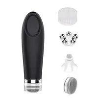Multi-functional Rotating Face Massager Deep Cleaning Soft Silicone Facial Cleanser Brush Electric Facial Cleansing Brush
