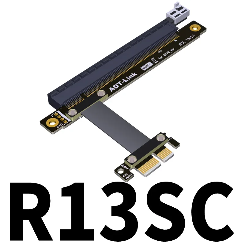 

ADT PCI-E x16 Extension Cable Adapter x1 Pcie 1x to 16x R13SC Standard 3-50CM